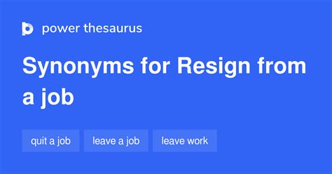 resignation thesaurus|other words for resigning.